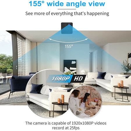 1080P Wireless Wifi Camera Home Security Micro Camcorder Baby Monitor Night Vision Motion Detection AP Hotspot Small Cam