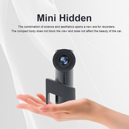 Car Dash Cam DVR Camera WiFi HD Night Vision Driving Recorder 24 Hours Phone Parking Monitoring 1080P Dual-lens HD Recorder