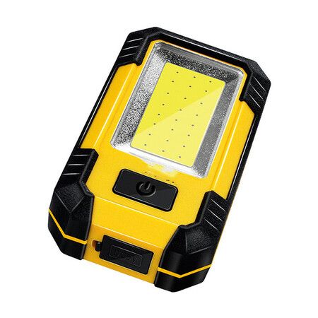 Led Work COB Light Rechargeable Magnetic Mechanic Light Portable Worklight for Camping Car Repairing USB Charge