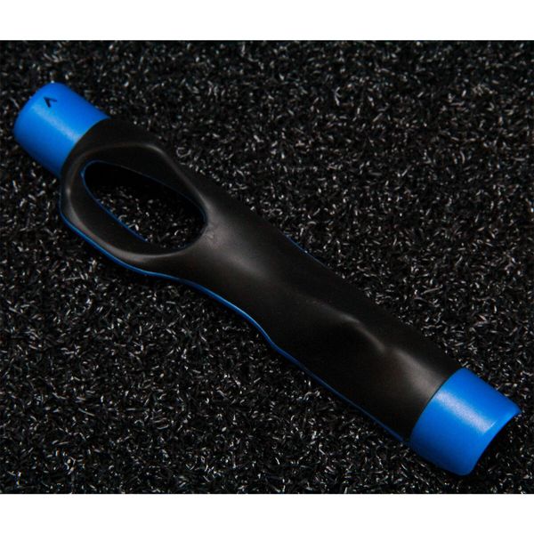 Golf Grip Trainer Attachment for Improving Hand Positioning (Blue)