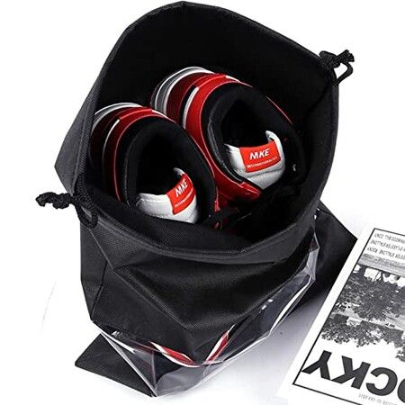 Portable travel shoe bag,Space-saving dust-proof storage bag?10 pack,13 x 17.32 inch?