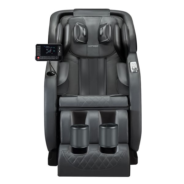 HOMASA Massage Chair Full Body Zero Gravity Shiatsu Kneading Airbags Heated Vibration Massager Recliner Bluetooth Speaker