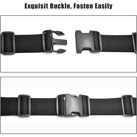 Wheelchair Seat Belt, Adjustable Wheelchair Attachment Strap