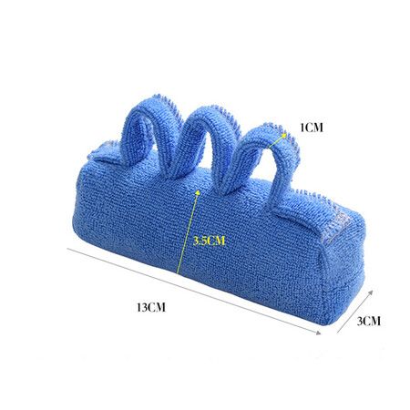 Fingers Separation Pad, Finger Separator, Anti-Bedsore Elder Bedridden Patients Finger Caring (Blue)