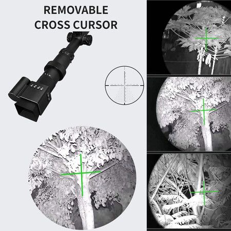 1080P Portable Night Vision for 40-48mm Telescope Day Night Use Photo Video 350m Digital Infrared Camera Outdoor Huntin