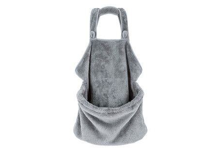 Machine washable cat bed  apron sleeping bag to prevent clothes from getting covered in fur