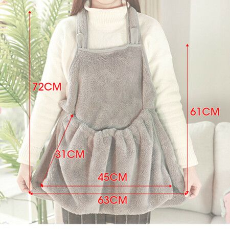 Machine washable cat bed  apron sleeping bag to prevent clothes from getting covered in fur