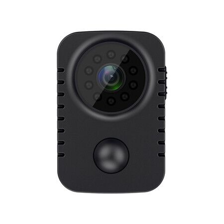 Mini Body Camera 1080P HD Video Security Surveillance Recorder Camera Night Vision Motion Activated Small Nanny Cam PIR Cameras