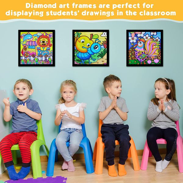 25 X 35 CM Frame Magnetic Diamond Art Frame Self-Adhesive Frame (10 Pack)