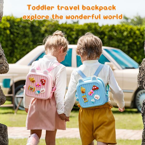 Cute Toddler Backpack Mini Backpack Lightweight Preschool Backpack Small Backpack for Kids Gifts for Age 3-8 (Pink)