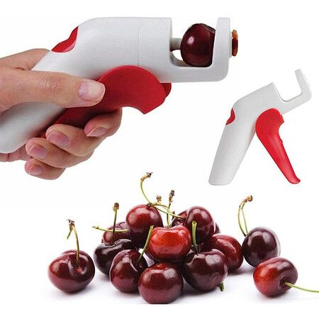 Cherry Pitter, Cherry Pitter Remover Portable Easy To Use Easy To Clean for Cherries for Olive Pits