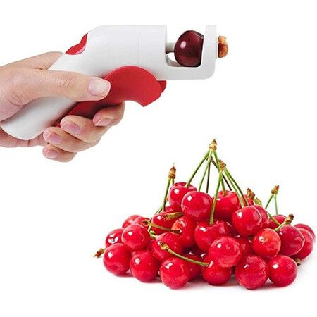 Cherry Pitter, Cherry Pitter Remover Portable Easy To Use Easy To Clean for Cherries for Olive Pits