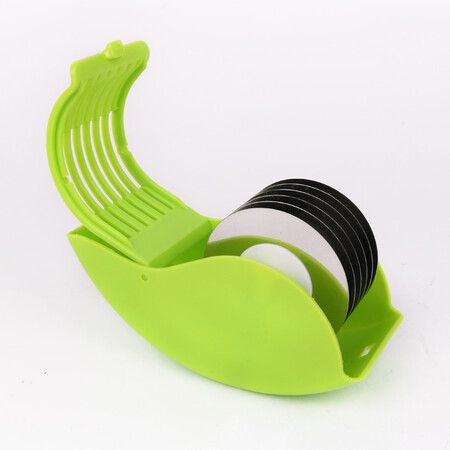 Herb Roller Mincer, Manual Hand Scallion Chive Mint Cutter with 6 Stainless Steel Blade Kitchen vegetable chop