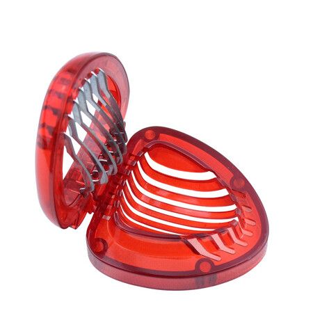 Strawberry Slicer Kitchen Gadget Fruit Cutter, Boiled Egg Slicer