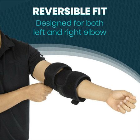 Men's and Women's Neoprene Compression Sleeve Elbow Right Arm Support Golfer's Tendonitis Bursitis