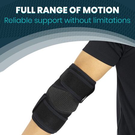 Men's and Women's Neoprene Compression Sleeve Elbow Right Arm Support Golfer's Tendonitis Bursitis