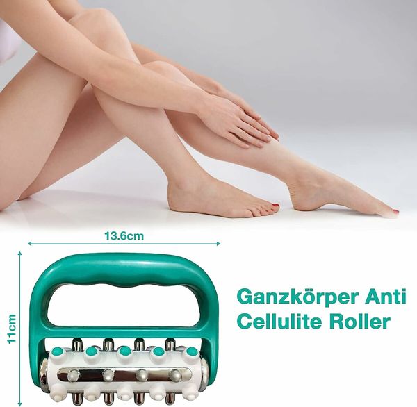 Fascia Release and Cellulite Remover Muscle Massage Roller, Therapy Massager Tool for Men and Women