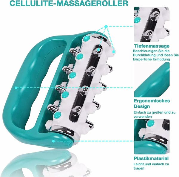 Fascia Release and Cellulite Remover Muscle Massage Roller, Therapy Massager Tool for Men and Women