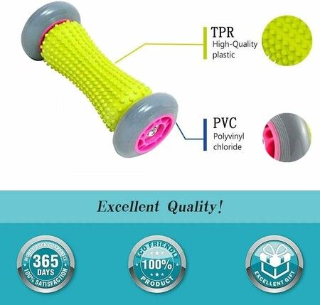 Foot Massage Roller for Plantar Fasciitis and Relieving Muscle Pain,Stress,Relaxation