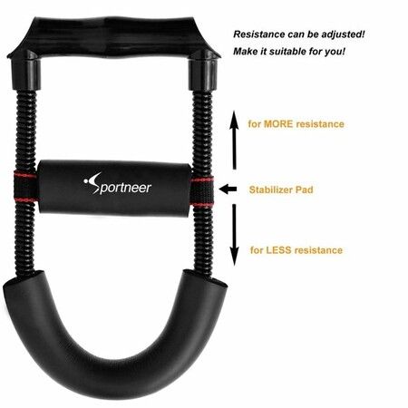 Wrist Strengthener Forearm Exerciser Hand Developer Arm Hand Grip Workout Strength Trainer