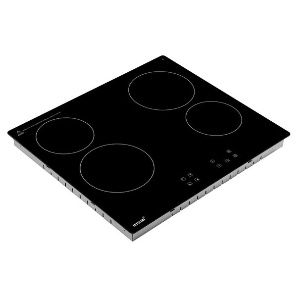 Ceramic Cooktop 60cm Electric Cooker Stove Glass Top Hob Burner 4 Zones Touch Control Kitchen Home Built In Child Lock Maxkon