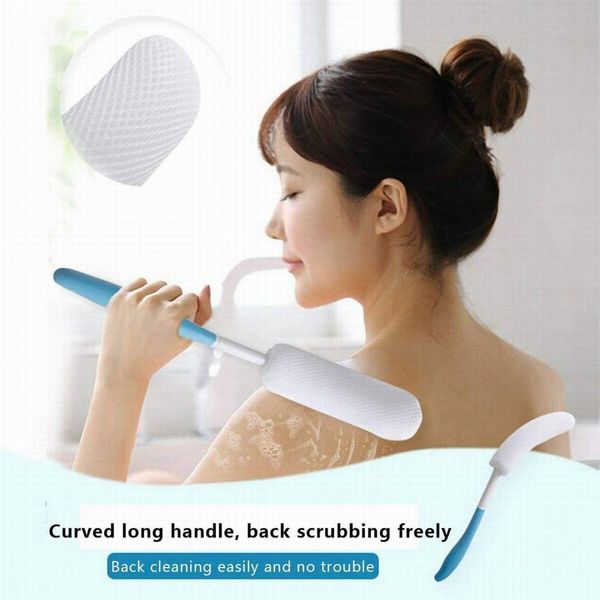 39cm Body Back Bath Brush for Shower with Long Handle for Elderly Aid Bathing and Shower