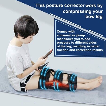 O or X Legs Correction Belt Legs Posture Corrector Bow Legs Band Bandage Straighten Belt for Men Women