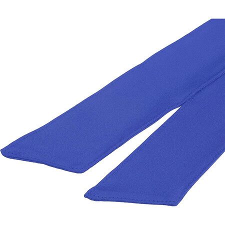 2 Pcs Adjustable Soft Sport Headband, Sweat Wicking Gym Tennis Tie Sweatband for Men Women - Blue