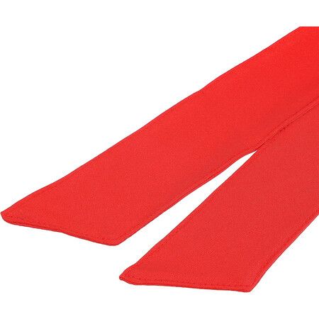 2 Pcs Adjustable Soft Sport Headband, Sweat Wicking Gym Tennis Tie Sweatband for Men Women -  Red