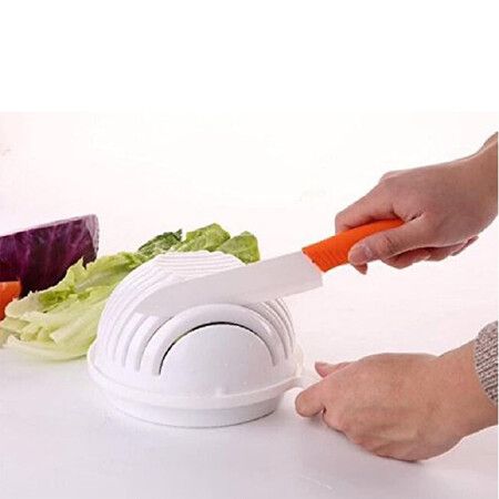 Salad Cutter Bowl and Chopper In One Fruit Vegetable Chopper