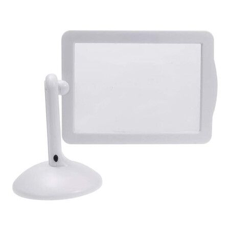 LED Magnifying Glass, 360 Degree Rotatable 3X New LED Magnifier with Light for Seniors Reading, Sewing (White)