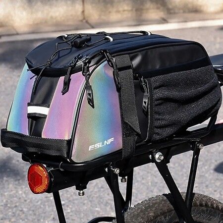 Riding Bike Rear Seat Bag, Bicycle Luggage Carrier Rack, Mountain Cycling Tail Bags, Waterproof Travel Tail Bags, Bicycle Accessories