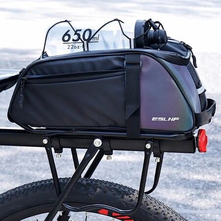 Riding Bike Rear Seat Bag, Bicycle Luggage Carrier Rack, Mountain Cycling Tail Bags, Waterproof Travel Tail Bags, Bicycle Accessories