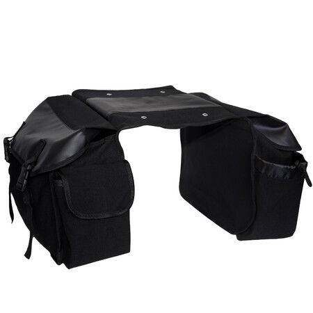 Double Side Track Bicycle Rear Trunk Bag, Mountain Road Bicycle Tail Seat Pannier Pack, Luggage Compartment, Cycling