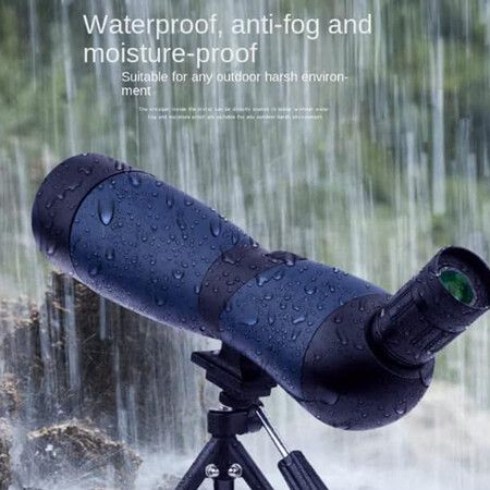 25-75x High Definition Reflector Telescope for Nature Viewing and Outdoor Activities (Blue)