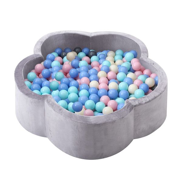 Foam Ball Pit Toy Pool Children Soft Baby Playpen Fence Kids Play Area Activity Centre Babyroom Decoration 300pcs Indoor