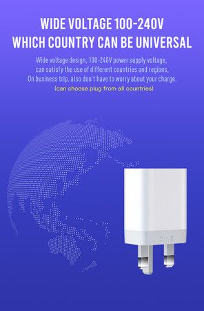 20W PD USB C Fast Wall Charger Apple Charging Cord for iPhone 14/14 Pro/13/13 Pro  iPad Android