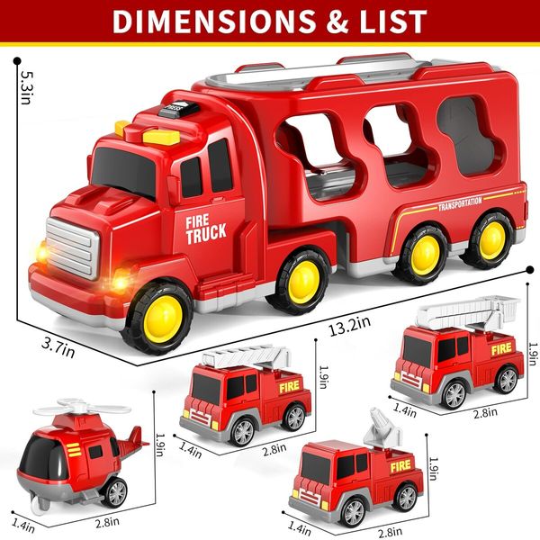 Fire trucks for boys online