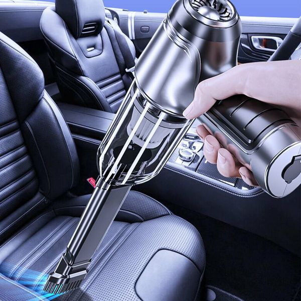 Car Vacuum Cleaner, Handheld Vacuum Cleaner, Mini Portable Car Vacuum Cleaner, Rechargeable Vacuum for Car Home Pet Cleaning