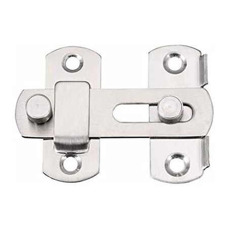 4 Inch Bar Latch for Doors Flip Latch Small Gate French Double Barn Door Lock 2 Pack