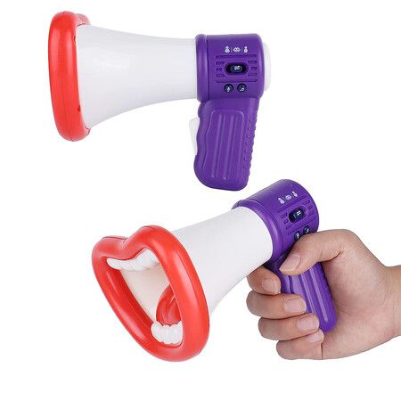 Kids Voice Changer Toy Megaphone Function Toy with Recording Microphone for Toddlers Childrens Speaker Toys