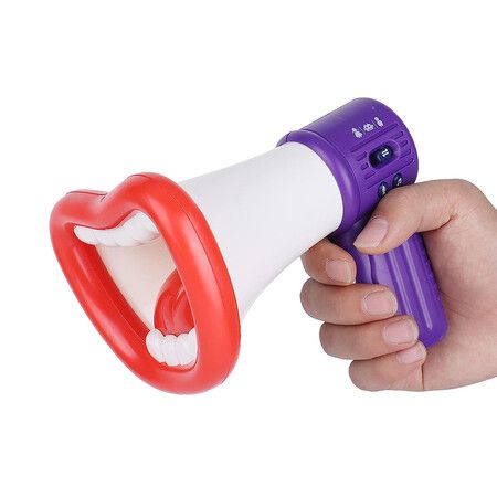 Kids Voice Changer Toy Megaphone Function Toy with Recording Microphone for Toddlers Childrens Speaker Toys