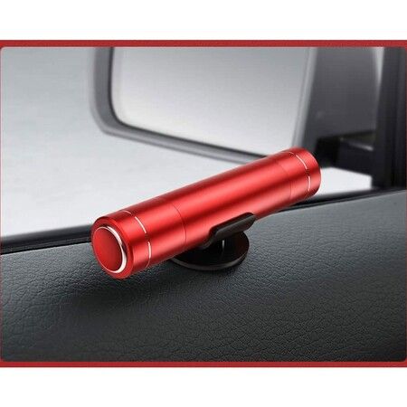 2 Pack Car Safety Hammer Emergency Escape Tool One Second Window Breaker Seatbelt Cutter Car Glass Breaker Life(Red)