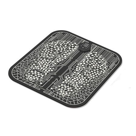 EMS Foot Massager Pad Mat Electric Tens Unit Intelligent, Relieve Ache Pain Health Care