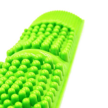 Foot Massage Mat Board Acupressure Shiatsu Circulation Reflexology with Nubs Light Green