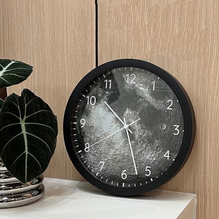 Full Moon Unique Decorative 12 Inchn Wall Clock