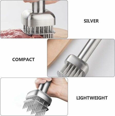 Stainless Steel SS316 Meat Tenderizer Steak Needle Steak Pounding Tool