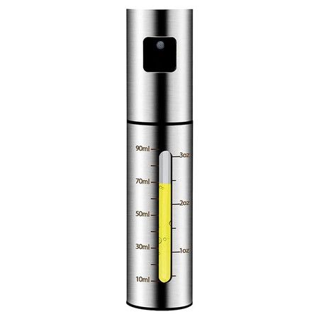 Stainless Steel Fuel Injector Cooking Oil Bottle Mist Spray Olive Oil Glass Spray Bottle