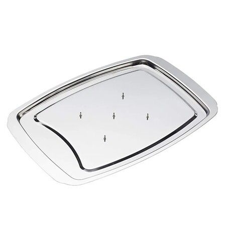 Stainless Steel Turkey Baking Basin Roast, Chicken Rack Roast Barbecue Rack Barbecue Tray