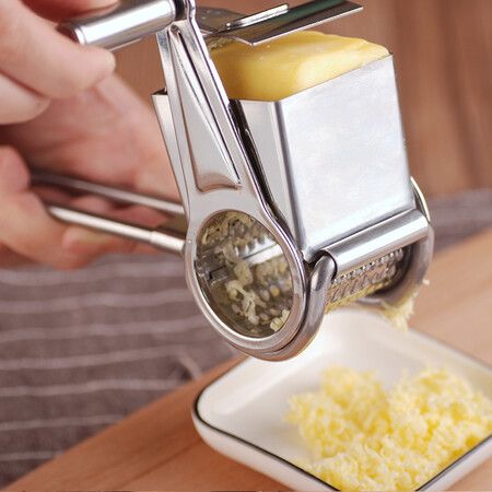 Rotary Cheese Grater, Hand Crank Kitchen Tool